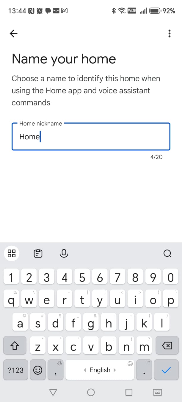 Create a home screen