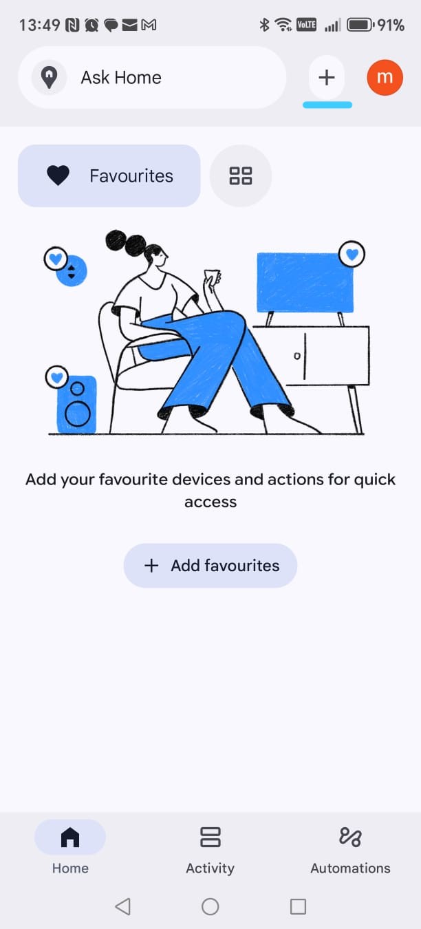 Turn on Bluetooth screen