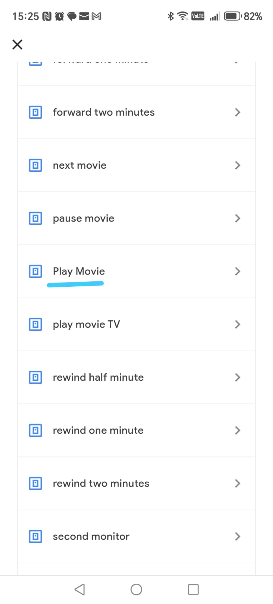 Smart Home Cinema device — Play Movie