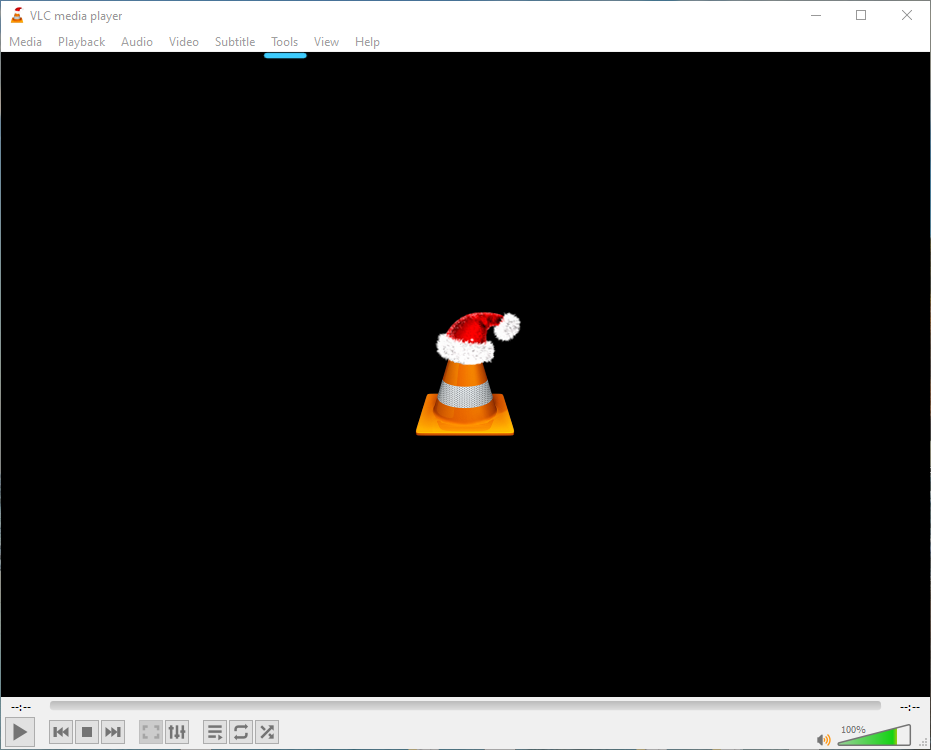 VLC main interface